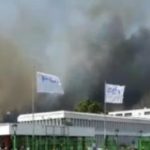 Emergenza incendio Nucleo Industriale del Basso Molise nella città di Termoli