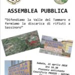Assemblea Pubblica 21 aprile 2018 – ore 16.30 Piazzale antistante Caseificio Prozzo – SS87 – Sepino