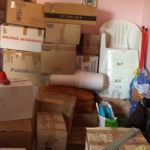 Partenza del materiale raccolto per gli orfanotrofi del Camerun