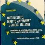 Aiuti di Stato, Diritto Antitrust e Giudici italiani – Convegno presso l’Unimol