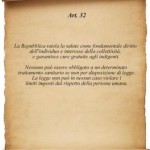 Art. 32 Costituzione