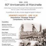 1956 – 2016. 60° Anniversario di Marcinelle