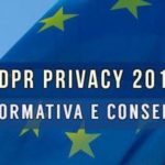 Informativa privacy Regolamento UE 2016/679