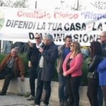A Napoli per dire No alla discarica di rifiuti a Sassinoro
